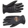 Harley-Davidson&reg; Men's Stock Full-Finger Leather Gloves. Genuine goatskin. Harley patch. 98201-07VM