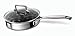 Le Creuset 20 cm 3-Ply Stainless Steel Saute Pan with Non-Stick Poaching Insert