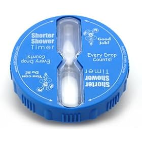 Five Minute Shower Timer, Conserve Water, Shorter Shower