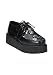 2 Inch Platform Creeper Men'S Size Shoe With Iron Crosses