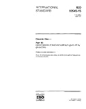 ISO 10545-15:1995, Ceramic tiles -- Part 15: Determination of lead and cadmium given off by glazed tiles