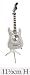 Miniature Fender Stratocastor Guitar Clock