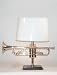 Brass Trumpet Accent Table Lamp
