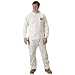 Lakeland Pyrolon Plus 2 Flame-Resistant Coverall, Disposable, Elastic Cuff, 2X-Large, White (Case of 25)