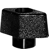 DimcoGray T-Handle Knob 1/4-20x1/4 Nylon Stop Nut Black Color Thermoplastic 1x7/8x1/2x3/8 #4-452-002