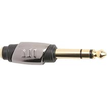 Monster MCL MSTFST MINI 1/8 Stereo Female to 1/4 Stereo Male Cable Adapter