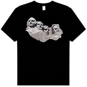 Mount Rushmore Presidents Amazing 3D Design T-shirt