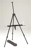 This Easel Has Rubber Feet and Retractable Spikes for Use Indoor Or Out