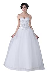 Sweetheart Satin Wedding Dress 