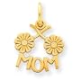 14k Mom Charm - JewelryWeb