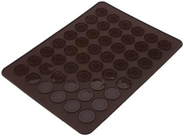 GONGXI DIY Baking Big Size 48 Holes Silicone Macaroon Cookies Mat