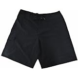 Calcutta Microfiber SPF30 Board Shorts, Black