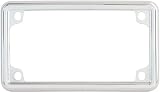 CHROME MOTORCYCLE FRAME LICENSE PLATE