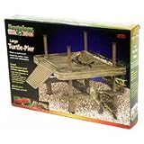 Reptology® Large Turtle Pier Floating Platform w/Ramp