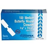 (Price/price/box)Adhesive Bandages Butterfly Box of 100(price/box), Bandages/Padding, Braces and Sports Medicine