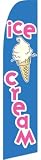 Ice Cream Swooper Feather Flag