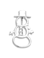 Cut Out Snowman Pin