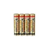 オーム電機 Vアルカリ単4形乾電池 4本パック LR03/4P/V