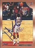 Hakeem Olajuwon, Houston Rockets, 1999 Topps Autographed Card