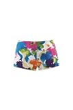 Newport Watercolor Floral Boyshort Bikini Swimsuit Bottom