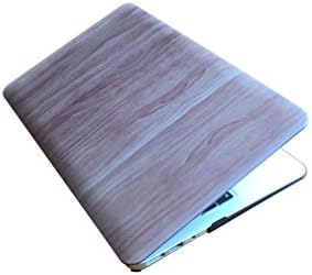 MacBook Air 11 inch Case Wooden Pattern Rubber Coated Hard Case Cover for Laptop 11.6 inch Shell Model A1465/A1370