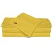 U.S. Polo Association 350-Thread Count 100-Percent Cotton Sateen Hemstitch Sheet Set, Yellow, Queen
