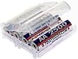 7dayshop AA / AAA Battery Case - CLEAR MIST VERSION - EXCLUSIVE
