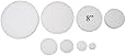 8" x 1" Styrofoam Arts & Crafts Discs Circles (12 Pack)