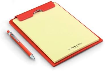 Giorgio Fedon 1919 Notepad Holder - 16,5x23 cm - Orange