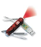 Victorinox Swiss Army Knife 53994 512MB USB Flash Drive Swiss Memory (w/ Blade) Ruby