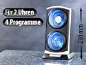 St. Leonhard Twin-Uhrenbeweger mit LED-Beleuchtung
