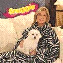 Snuggie Zebra