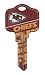 Kansas City Chiefs Kwikset KW1 House Key