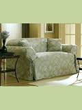 Sofa Slipcover Roses Pattern, SAGE 159127246-312