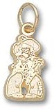 Oklahoma State Cowboys Solid 10K Gold Pistol Pete 1/2'' Pendant