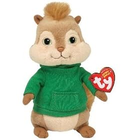 Ty Beanie Baby Alvin and the Chipmunks Baby Theodore