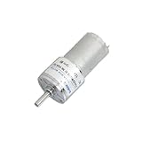 uxcell ギヤードモータ DC 12V 80RPM 金属 電子部品 オートシャッター 1個入り