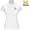 NCAA Michigan Wolverines Ladies White Remarkable Short Sleeve Polo