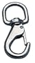 SWIVEL SNAP 5/8" EYE CHROME/ZINC