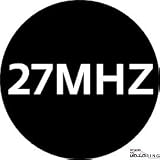 Magnetic Badge - 27MHZ - Black