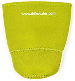 THE ORIGINAL ICED JAVA KOOZIE - Perfect Fit Neoprene Cup Sleeve For DUNKIN DONUTS 32oz Cold Beverage Cups (Light Green Large)