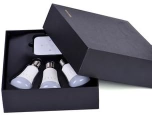 iHomeware Smart Lighting System, Zigbee Wireless Lighting System, 7W A60 Bulbs,colored Lighting 3 lights