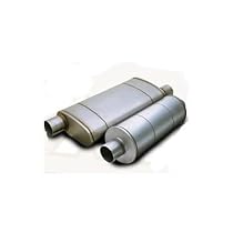 MagnaFlow 13216 XL Turbo Satin Stainless Steel 2.5" Oval Muffler