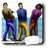 Londons Times Funny Panel Hollywood Cartoons - Comic Relief - Mouse Pads