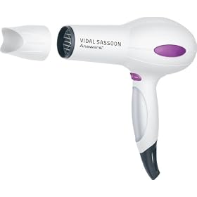 Vidal Sassoon VSDR5503 1875W Answers Turbo Dryer for Coarse Hair Vidal Sassoon VSDR5503 1875W Answers Turbo Dryer for Coarse Hair