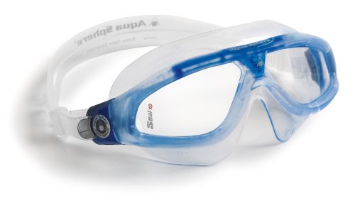 AQUA SPHERE Seal XP Schwimmbrille, Klarlinse/Kristall und Blau-Rahmen Preisvergleich