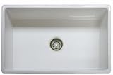 FHK710-30LN 30 Single Bowl Apron Front Fireclay Sink in Linen