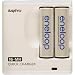 Electronics : Sanyo Eneloop 2 Pack AA NiMH Pre-Charged Rechargeable Batteries w/ Charger