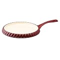 Paula Deen Signature 11" Hoe Cake Pan Burgundy