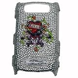 Ed Hardy BlackBerry 9700 Crystal SnapOn - Love Kills Slowly, White